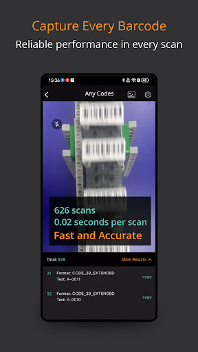 Dynamsoft Barcode Scanner Demo ekran görüntüsü