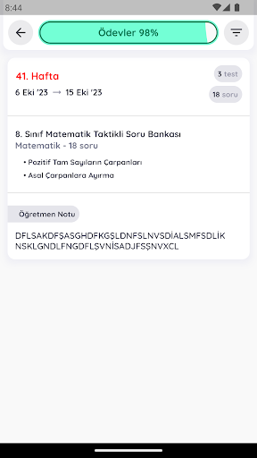 endeneme club ekran görüntüsü