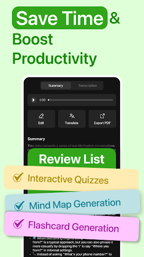 Summarify: AI Video Summarizer ekran görüntüsü