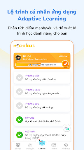 Mochi IELTS ekran görüntüsü