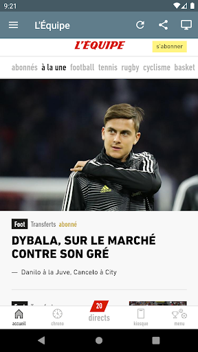 Les Journaux en Français ekran görüntüsü