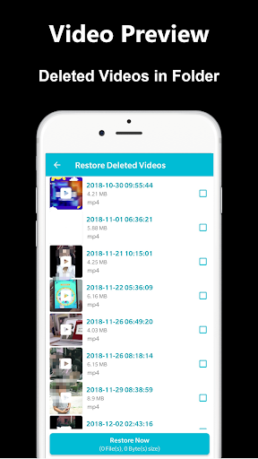 Deleted Video Recovery ekran görüntüsü
