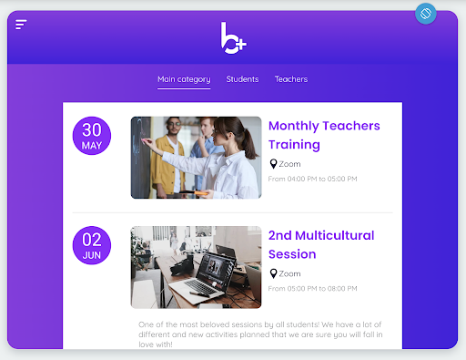B+ App ekran görüntüsü
