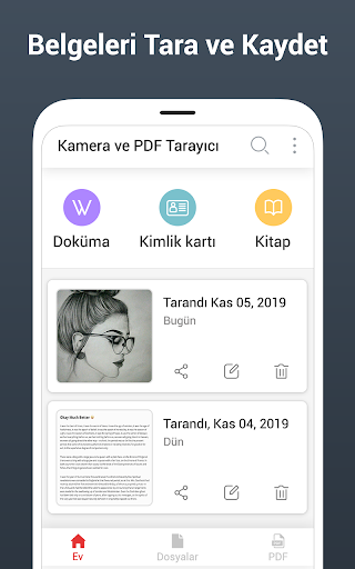 PDF Tarayıcı: Document Scanner ekran görüntüsü