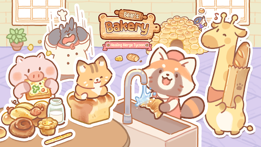 Bear Bakery - Cooking Tycoon ekran görüntüsü