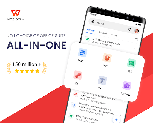 WPS Office-PDF,Word,Sheet,PPT ekran görüntüsü