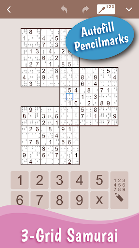 MultiSudoku: Samurai Sudoku ekran görüntüsü