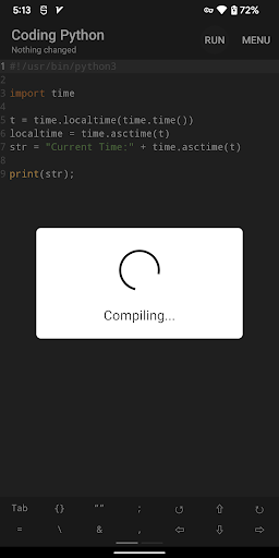 Coding Python ekran görüntüsü