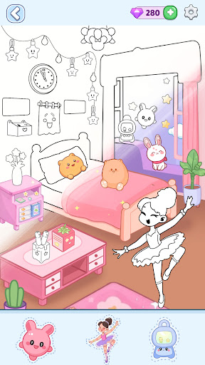 Dreamy Sticker : Merge Games ekran görüntüsü