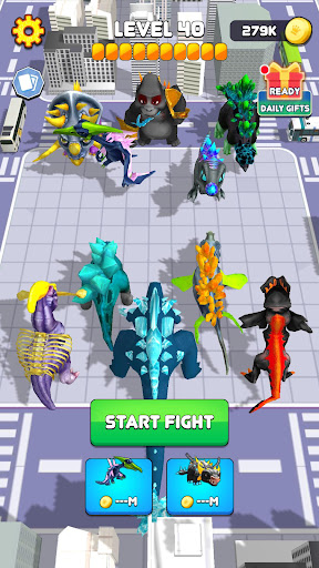 Merge Kog Gozilla Vs Dinosaur ekran görüntüsü