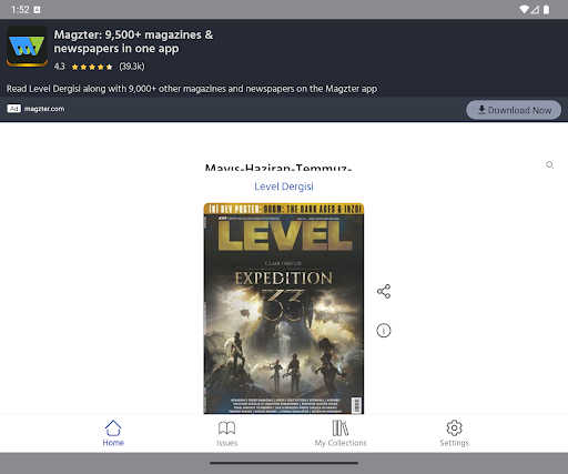 Level Dergisi ekran görüntüsü