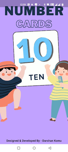 Numbers Flashcard for Kids ekran görüntüsü
