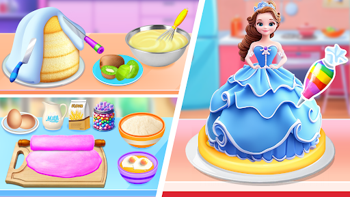 Cake Maker: DIY Cake Games ekran görüntüsü