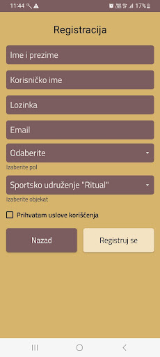Ritual wellness centar ekran görüntüsü