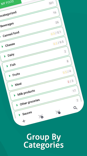 Food List Tracking & Shopping ekran görüntüsü