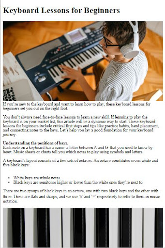 How to Play Piano Keyboard ekran görüntüsü