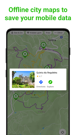 Sintra Tour Guide:SmartGuide ekran görüntüsü