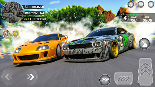 Highway Drifting Car Racing 3d ekran görüntüsü