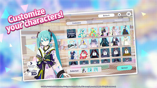 HATSUNE MIKU: COLORFUL STAGE! ekran görüntüsü