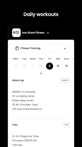 Iron Ghost Fitness ekran görüntüsü
