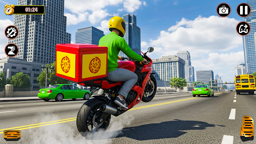 pizza teslimi oyunu 3d ekran görüntüsü