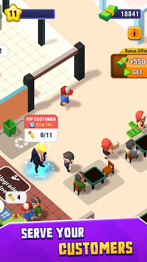 Food Court Restaurant Tycoon ekran görüntüsü