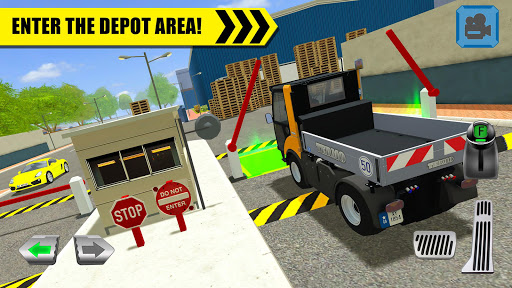 Truck Driver Depot Parking Sim ekran görüntüsü