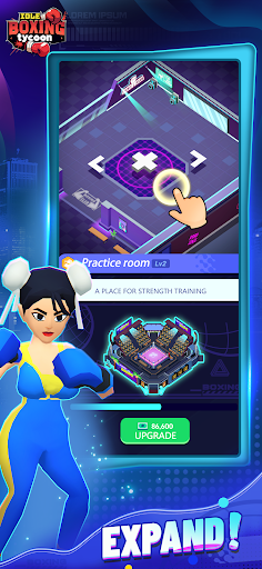 Idle Boxing Tycoon ekran görüntüsü