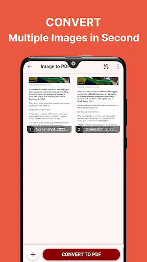 Images to pdf converter ekran görüntüsü