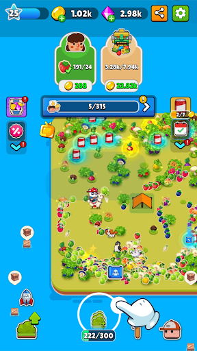 Pocket Land: Farm & Build Sim ekran görüntüsü