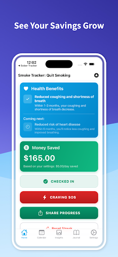 Smoke Tracker: Quit Smoking ekran görüntüsü
