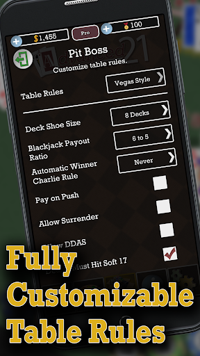 Advanced 21 Blackjack ekran görüntüsü