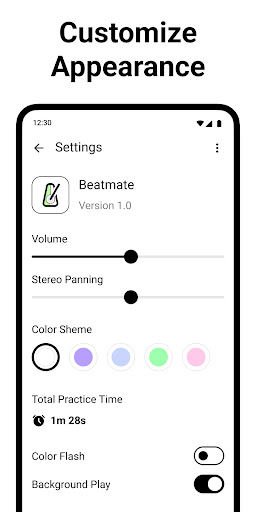 Beatmate - Metronome App ekran görüntüsü
