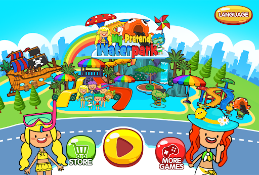 My Pretend Summer Waterpark ekran görüntüsü