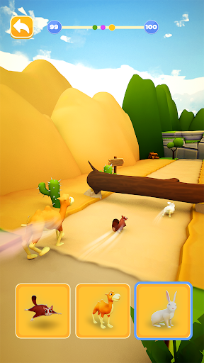 Animal Shifting: Transform Run ekran görüntüsü