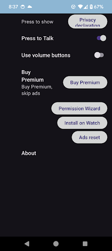 Walkie Talkie  Wear OS ekran görüntüsü
