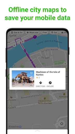 Nantes Tour Guide:SmartGuide ekran görüntüsü