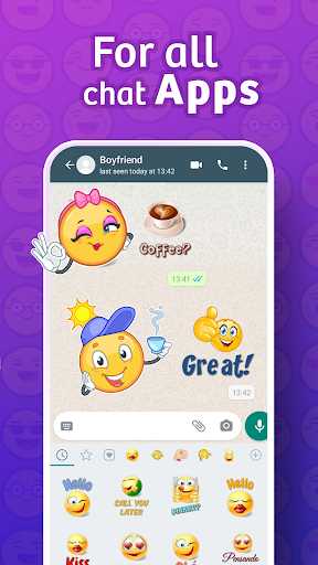 WhatsLov Stickers (WASticker) ekran görüntüsü
