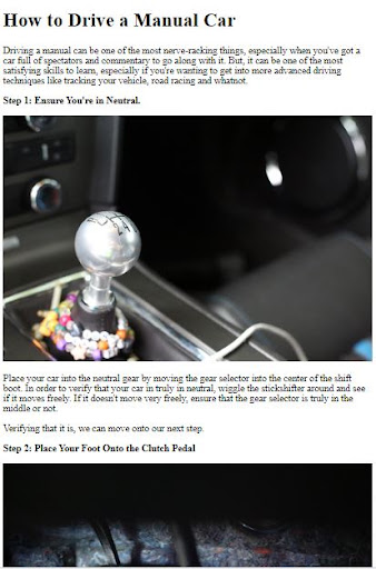 How to Drive a Car ekran görüntüsü