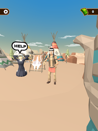 Western Cowboy: Shooting Game ekran görüntüsü