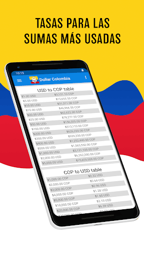 Dolar Colombia ekran görüntüsü