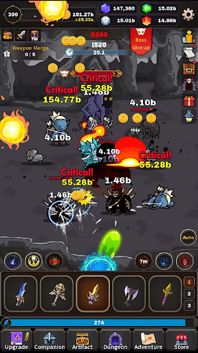 Final Weapon Grow - Idle RPG ekran görüntüsü