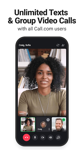 Call.com: 2nd Phone Number App ekran görüntüsü