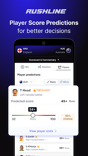 RushLine : Cricket Prediction ekran görüntüsü