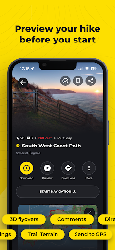 HiiKER: The Hiking Maps App ekran görüntüsü