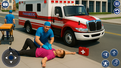 City Ambulance Doctor Rescue ekran görüntüsü