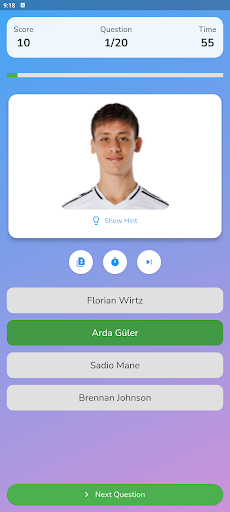 Guess Legend: Messi vs Ronaldo ekran görüntüsü