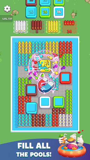 Coffee Hole Color Puzzle ekran görüntüsü