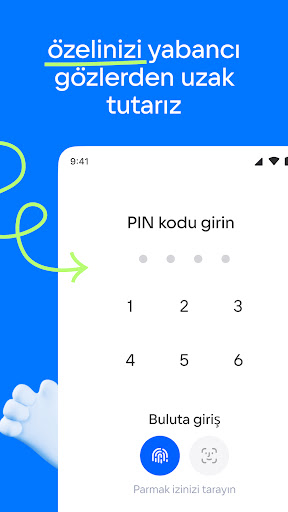 Cloud: Bulut depolama alanı ekran görüntüsü