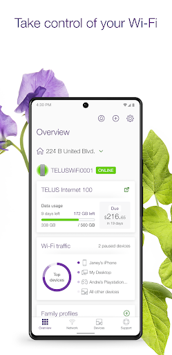 TELUS Connect (My Wi-Fi) ekran görüntüsü